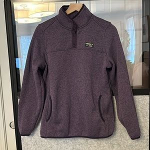 L.L. Bean Sweater Fleece Pullover
